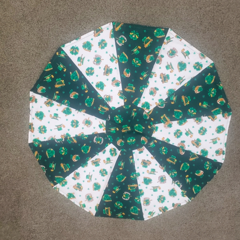 Handmade St Patrick's Day Table Doily